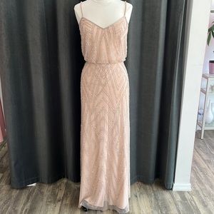Blush Beaded Gown